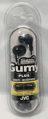 JVC HA-FR6-B Gumy Plus Stereo Earphone With Microphone - Image 1 of 4