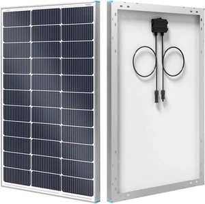 Panel solar N-Type 16BB 100W 12V alta eficiencia para exteriores - Picture 1 of 12