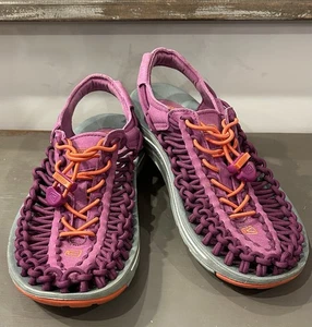 Keen Damen Uneek 8 mm Rock Sandalen Magenta Pink/Orange Größe 6,5 - Bild 1 von 8