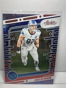 2024 Panini Absolute Holiday Aidan Hutchinson #34 Lions - Picture 1 of 2