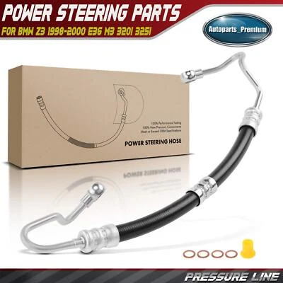 Power Steering Pressure Line Hose Assembly for BMW Z3 1998-2000 E36 M3 320i 325i - Image 1 of 4