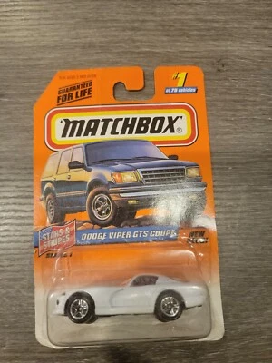 Matchbox Dodge Viper GTS Coupe #1 Stars & Stripes Series 1  - Image 1 of 2