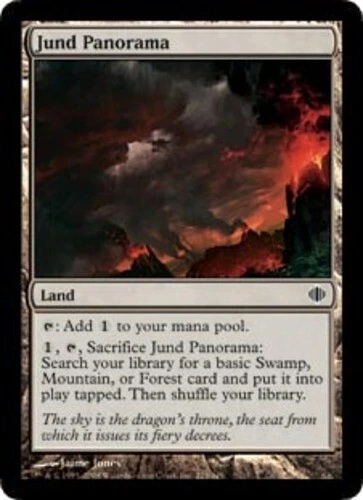 Jund Panorama ~ Moderately Played Shards of Alara MTG Magic UltimateMTG Land Car - Image 1 of 1