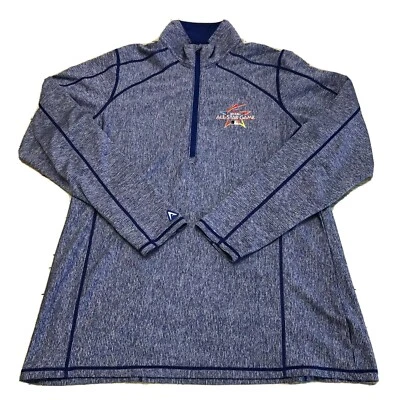 Antigua 2017 All-Star Game Pullover Sweatshirt Fitted Blue Sz L - Image 1 of 4