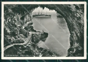 Lecce Castro Marina di Zinzulusa Schiff Foto FG Postkarte KV7716 - Bild 1 von 2