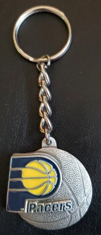 Indiana Pacers Licensed NBA Pewter Key Chain Cover