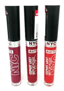NYC EXPERT LAST  MATTE LIP LACQUER matte finish choose a shade - Picture 1 of 4