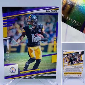 2022 Panini Prestige Diontae Johnson Xtra Points /199 Steelers - Picture 1 of 6