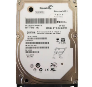Seagate ST980812AS 9S1232-020 3.BHD (5LY) WU China 80gb 2.5" Sata HDD 01/2007 - Picture 1 of 1