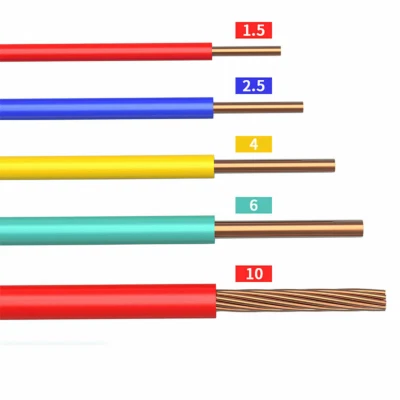 BV Copper Single Core Hard Wire 1/1.5/2.5/4/6/10 mm² PVC Insulated Great Quality - Image 1 of 4
