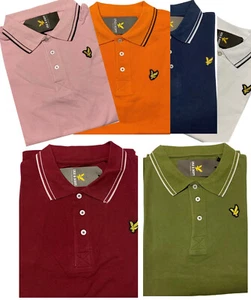 LYLE AND SCOTT KURZÄRMLIGES SOMMER-POLOSHIRT MIT SIGNATURLOGO - Bild 1 von 6