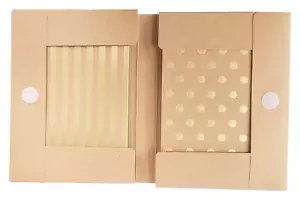 Kraft Dots & Stripes Briefpapier Set - Bild 1 von 5