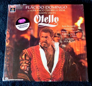 OTELLO-PLACIDO DOMINGO IN THE ZEFFIRELLI FILM, LORIN MAZEL-SEALED 2 LP BOX SET - Picture 1 of 7