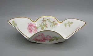 Haviland Olive Dish - Large Pink Roses - Schleiger 1134 - Picture 1 of 5