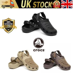 NEW GENUINE: Crocs Men Classic Yukon Vista II Clog Black- Free Shipping-AU - Picture 1 of 6