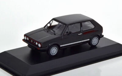 VW GOLF MKI GTI 1983 NERO METAL MAXICHAMPS 940055172 1/43 VOLKSWAGEN 1 I - Immagine 1 di 3