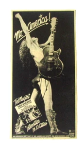 1981 Rivista Ritaglio TED NUGENT Mr. America - Intensità in 10 città - Foto 1 di 2