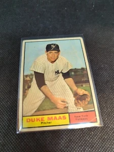 1961 Topps #387 Duke Maas - Bild 1 von 2