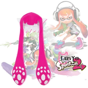 2023 Splatoon 3 Inkling Girl Hat Cosplay Wig Hat Cap Plush Toy Cosplay Xmas Gift - Picture 1 of 3