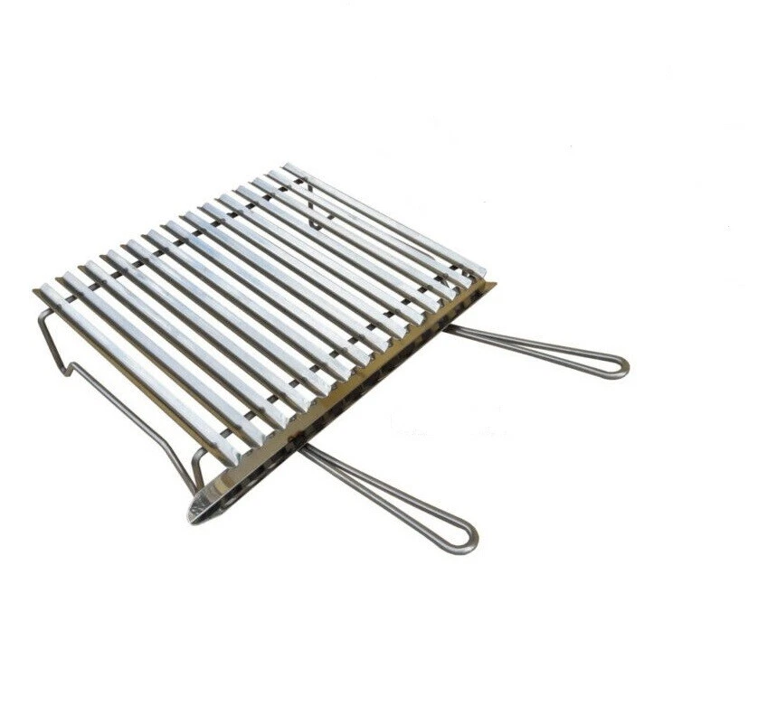 GRIGLIA TUTTA ACCIAIO INOX AISI 430, GRATICOLA INOX PER BARBECUE IN VARIE MISURE - Image 1 of 1