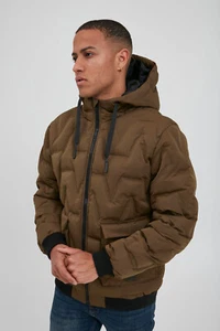 GIUBBINO !SOLID TAYLOR PUFFER JACKET CASUAL BOMBER UOMO GIUBBOTTO - Imagen 1 de 6