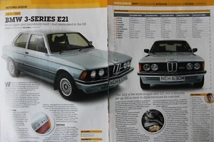 Original BMW 3-SERIES E21 (1975-1983) PC Buyer's Guide magazine article - Picture 1 of 1