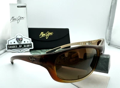 MAUI JIM KIPAHULU MJ 279-70 REDFISH BROWN HCL BRONZE POLARIZED SUNGLASSES NEW - Image 1 of 4