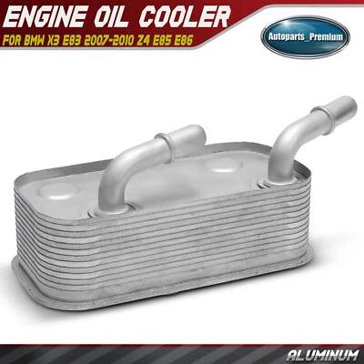 Transmission Oil Cooler for BMW X3 E83 2007-2010 Z4 E85 E86 06-08 17227551636 - Image 1 of 4