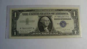  UNITED STATES  -  ONE DOLLAR - 1957 - SILVER CERTIFICATE - PAPER MONEY - MINT - Picture 1 of 2