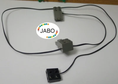 (A11/10) Câble de raccordement de rail LEGO 9V 4548 10078 train ferroviaire - Photo 1/4