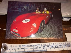 MASERATI  red MILLE MIGLIA 1989  1000 MIGLIA cartolina  - Foto 1 di 1