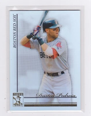 2010 Topps Tribute - Dustin Pedroia - #70 - Image 1 of 2