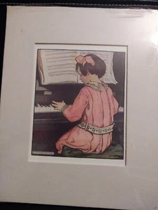 Fine Art print "Piano girl" by Jessie Wilcox Smith - Picture 1 of 6