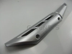 Neu HITZESCHUTZ Auspuff für Yamaha YBR 125 EFI Einspritzung 2007-2018 YBR125 Schild - Bild 1 von 6