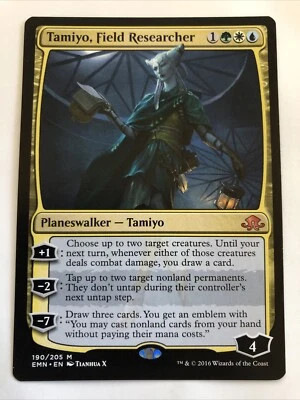MTG Eldritch Moon Tamiyo, Field Researcher 190/205 LP Mythic - Image 1 of 2