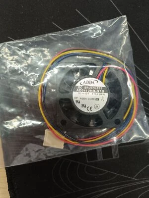 1pcs ADDA AD0412HB-G7B DC12V 0.10A 4-wire Fan - Image 1 of 2
