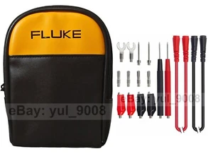 Kit de cables de prueba Juego de cables de prueba de repuesto con clips de cocodrilo + bolsa blanda para FLUKE - Imagen 1 de 15