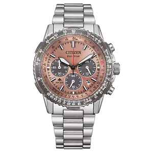 Citizen CA4664-60X Eco-Drive Stainless Steel Sapphire Chronograph - Picture 1 of 6
