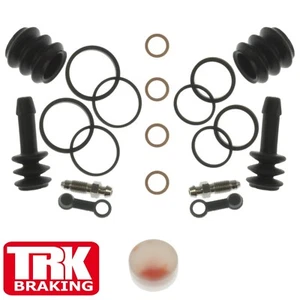 Brake Seals Front Twin Caliper Repair Kit Kawasaki GPX 600 R 1988 - Imagen 1 de 5