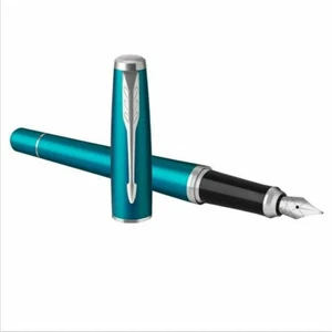 Perfect Parker Urban Series Blue Color White Clip Fine 0.5mm Nib Fountain Pen - Picture 1 of 6