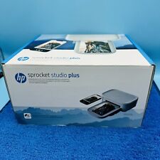 HP Sprocket Studio Plus, Wi-Fi Portable Printer - 4x6” Photo Printer