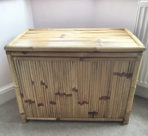 Bamboo Chest/Trunk, brilliant condition, collection only - Picture 1 of 1