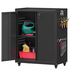 Rolling Tool Chest with Wheels Metal Garage Chest Workbench Cabinet Storage Tool - Picture 1 of 12