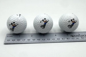 3 Disney World Nike Golf Balls Mickey Mouse and Nike Logo - Picture 1 of 2