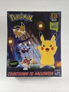 Pokémon 2024 Halloween Countdown Advent Calendar for Kids, 16 Gift Playset - Picture 1 of 6