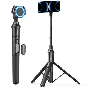 72'' Magnetic Tripod for iPhone with Remote, Extendable Cell Phone Tripod Sta... - Picture 1 of 3