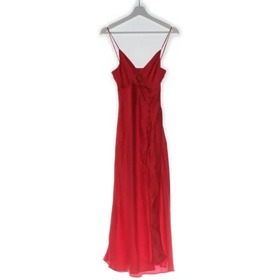 Zara, Maxikleid, Größe: XS, Rot, Satin, Damen #P2v - Bild 1 von 4