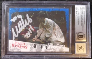 2019 Topps Stranger Things Mom Coming #28 ~ Millie Bobby Brown AUTO SIGNED BAS 10 - Bild 1 von 2