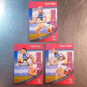2022 NRL Rivalry Base Team Set (3 Cards) Newcastle Knights - Foto 1 di 2