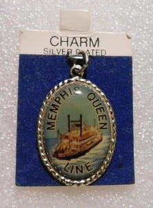Versilbertes Memphis Queen Line Armband Charm Brandneu - Bild 1 von 3